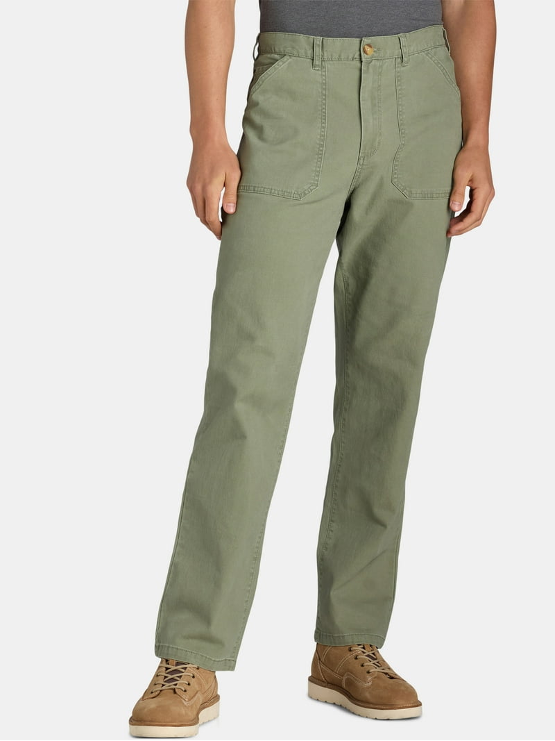 George Men's Utility Pants, 32” Inseam, Sizes 30-46, Cotton