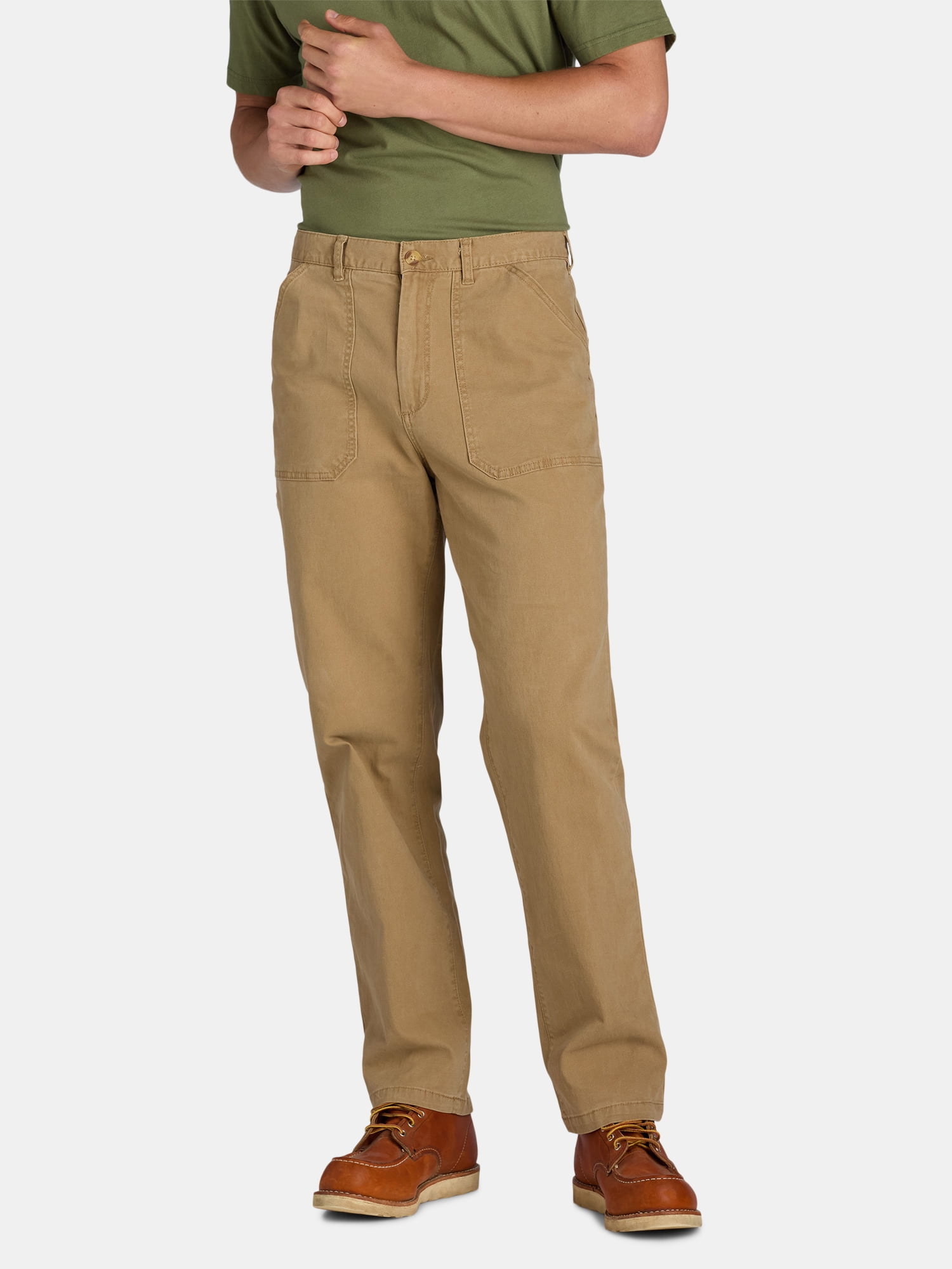 George Men's Utility Pants, Stretch Fit, 32” Inseam, Sizes 30-46