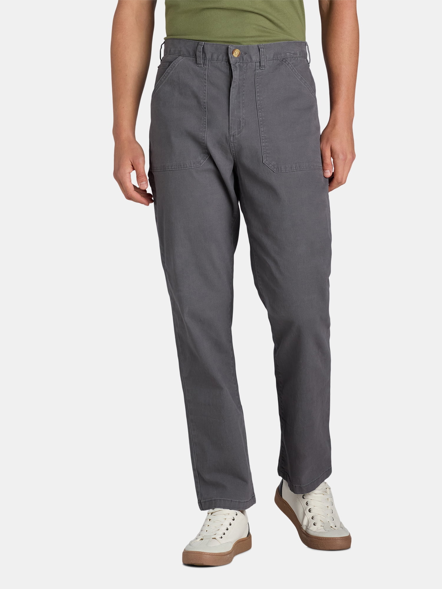 George Men's and Big Men’s Utility Pants, 32” Inseam, Sizes 30-46