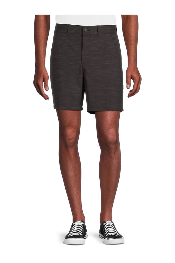 Men's and Men's Big Flat Front Shorts, 7" Inseam, Sizes 30-46
