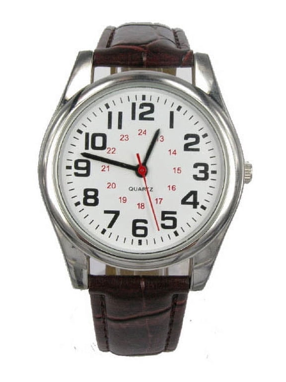 Mens Analog Casual Wristwatch Imitation Leather Band