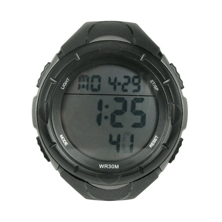 George Mens Digital Sport Wristwatch Plastic Strap
