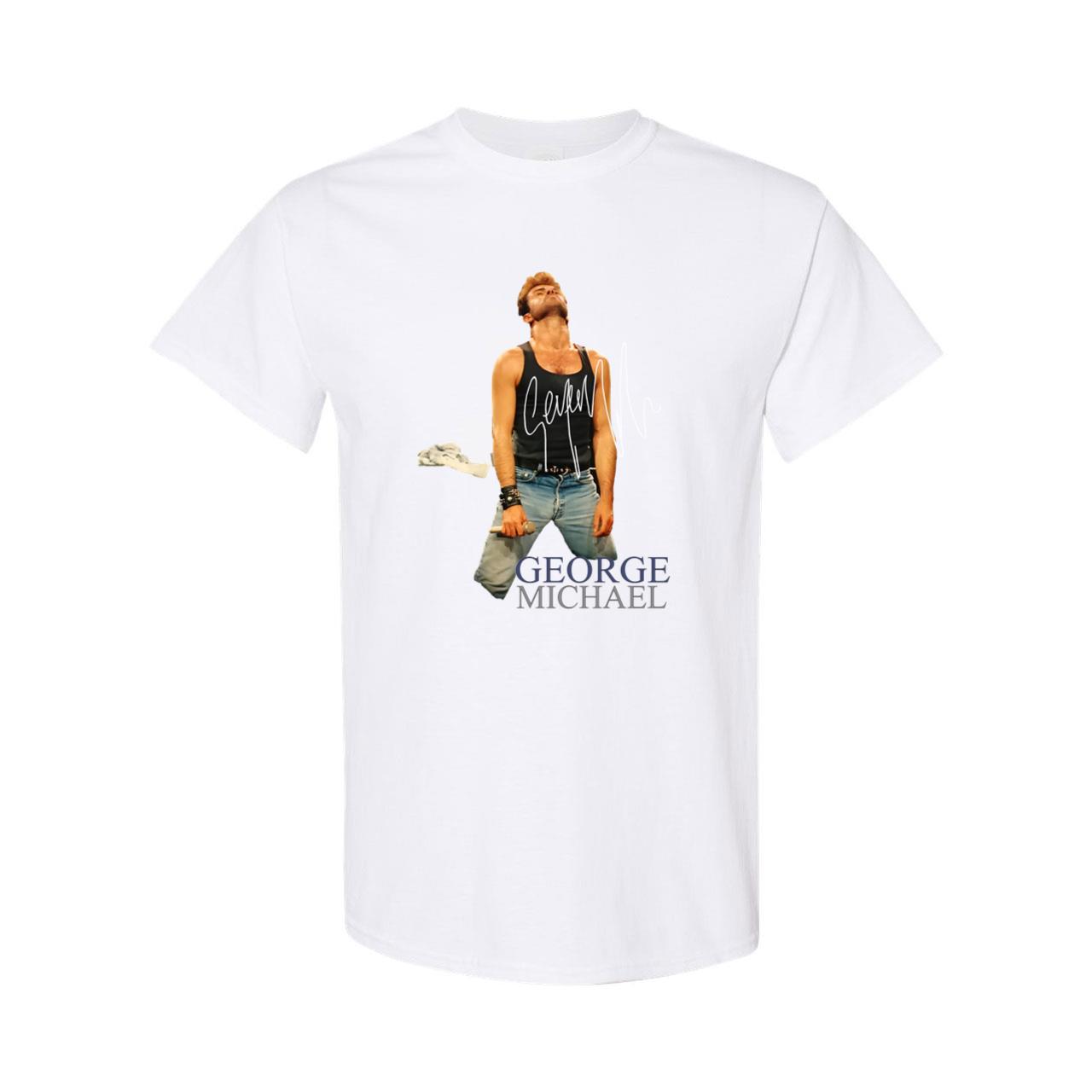 GEORGE MICHAEL THE FAITH TOUR Tシャツ　XXL RARE Vintage 1988 George Michael Faith Tour Music Tshirt | eBay