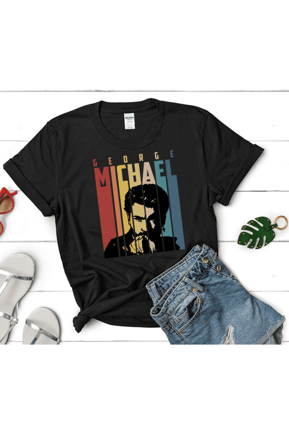 George Michael Retro Vintage T-Shirt, George Michael Shirt, Music Vintage Shirt, Gift Tee For You And Your Friends