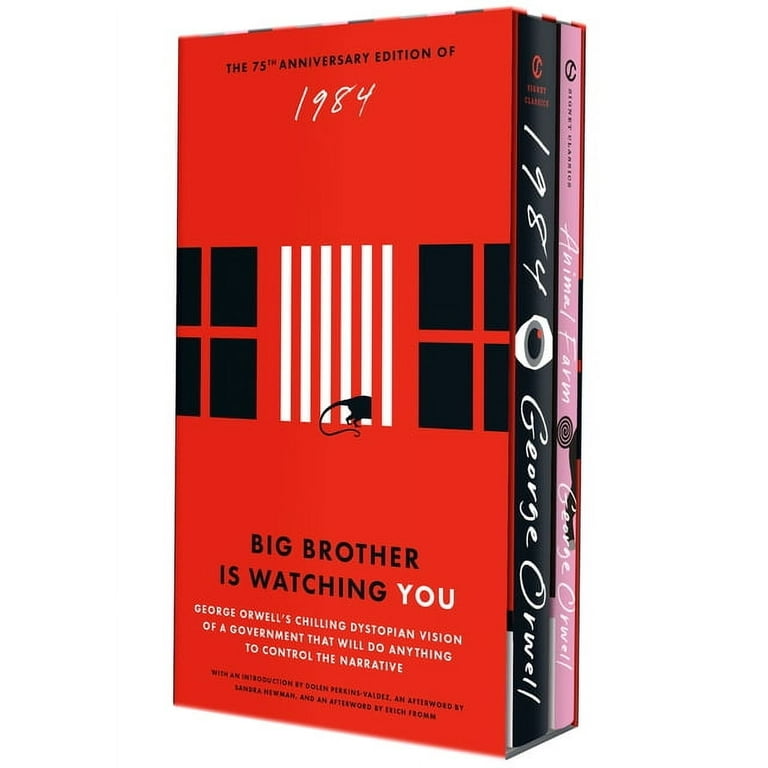 George Orwell 2-Book Boxed Set: 1984 and Animal Farm, (Paperback
