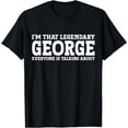 thumbnail image 1 of George Personal Name Funny George T-Shirt, 1 of 3