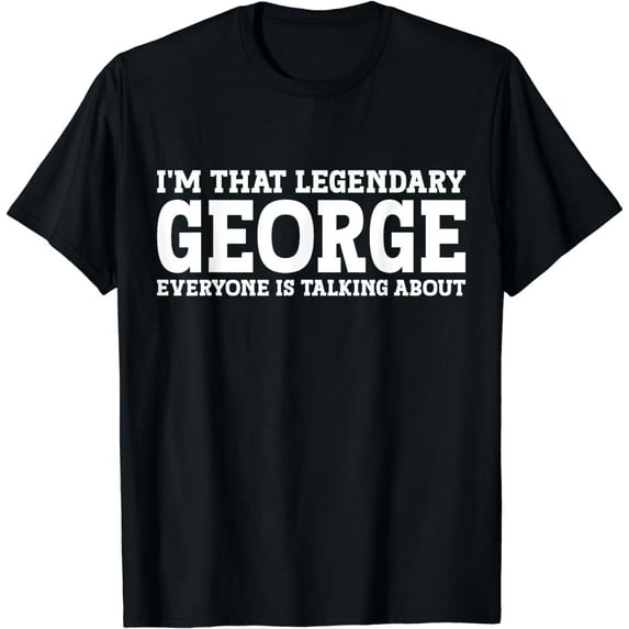 George Personal Name Funny George T-Shirt