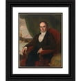 thumbnail image 1 of George Peter Alexander Healy 15x18 Black Ornate Wood Framed Double Matted Museum Art Print Titled - Daniel Webster (1846), 1 of 5
