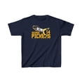thumbnail image 1 of George Pickens #14 Football Cartoon Kids Heavy Cotton Tee-KFGP001B-Navy-S, 1 of 4