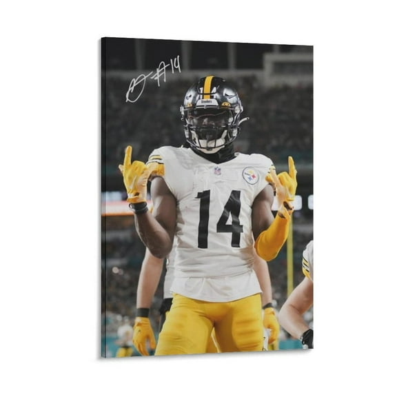 George Pickens Poster Canvas Wall Art Prints Poster Gifts Photo Picture Painting Posters Room Decor Home Decorative 12x18inch(30x45cm)