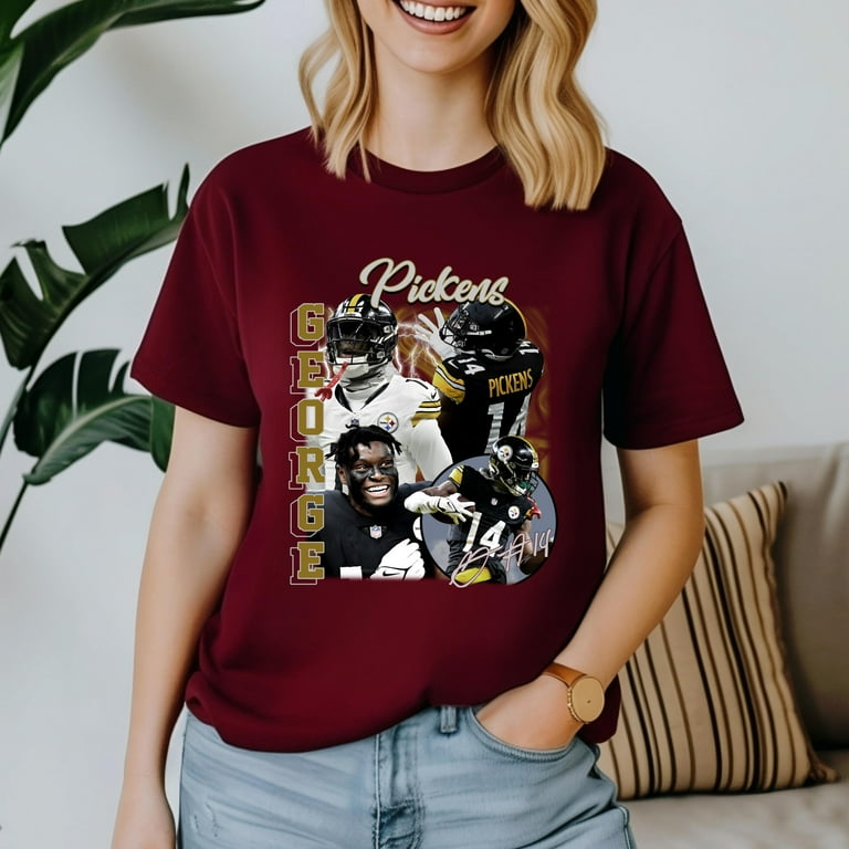 Image George Pickens image beautiful - George Pickens Shirt, T-Shirt Beautiful, Size Up To 4XL - Walmart.com