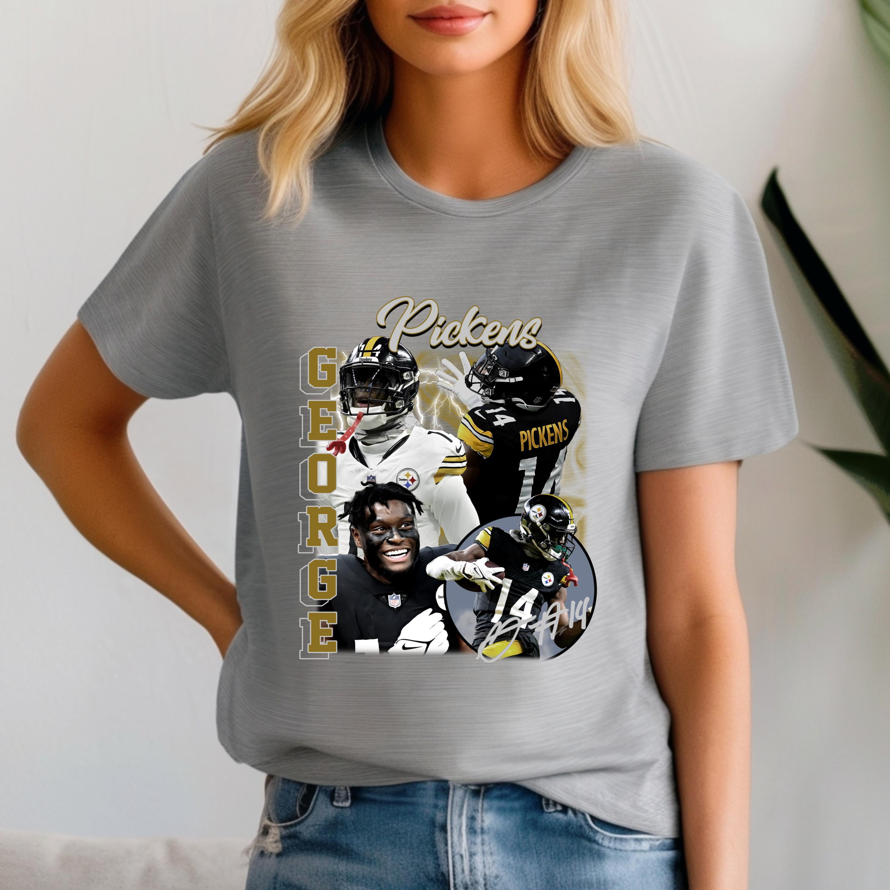 Image George Pickens image beautiful image beautiful image beautiful image beautiful image beautiful - George Pickens Shirt, T-Shirt Beautiful, Size Up To 4XL - Walmart.com