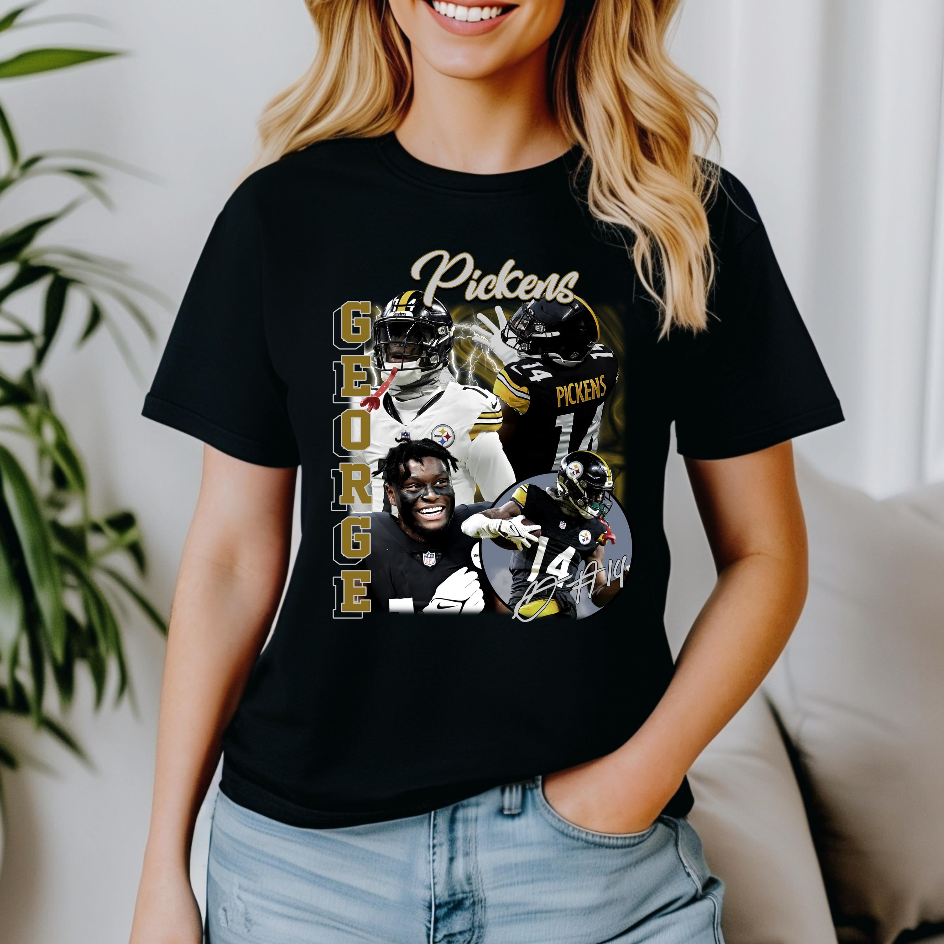 Image George Pickens image beautiful image beautiful image beautiful image beautiful - George Pickens Shirt, T-Shirt Beautiful, Size Up To 4XL - Walmart.com