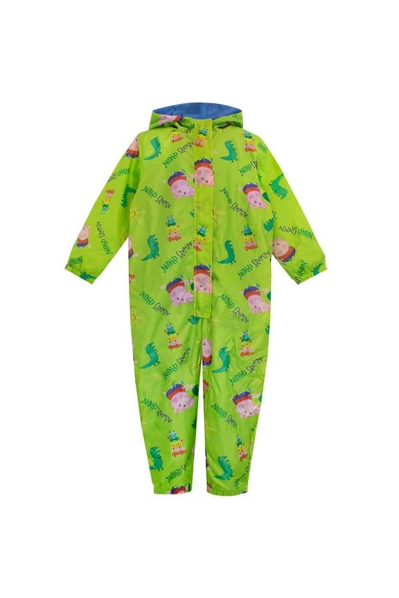 George Pig Boys Puddle Suit Sizes 2T-8