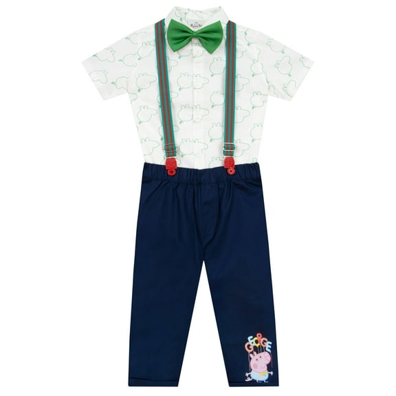 George Pig Party Set Blue Sizes 2T-8