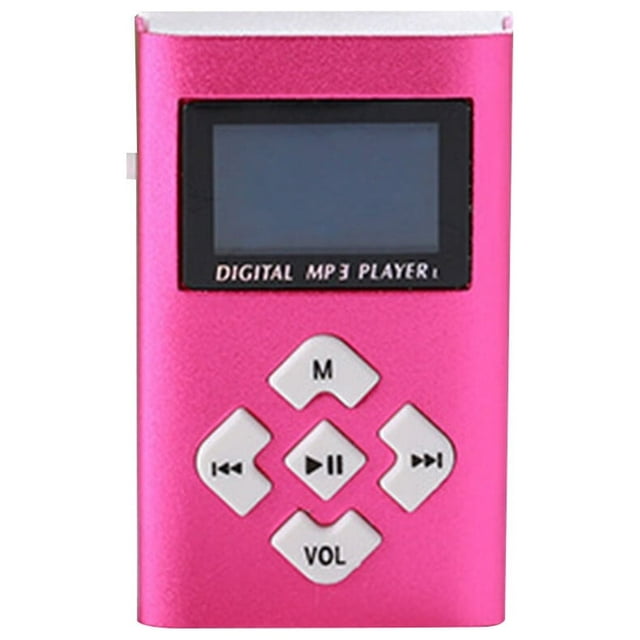 Portable MP3 Music Player Digital 1.2 Inch Monochrome Screen