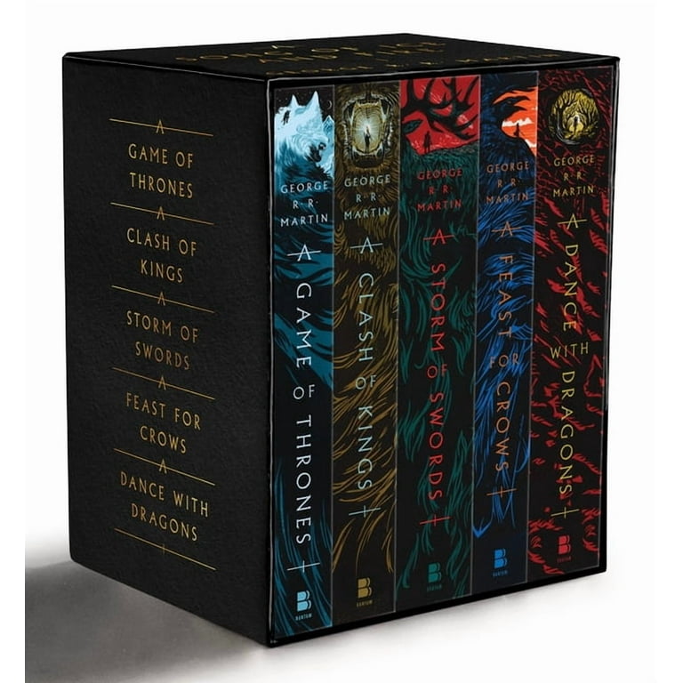 洋書　Song of Ice and Fire Game of Thrones A Song of Ice and Fire (7 Volumes), Book Cover May Vary