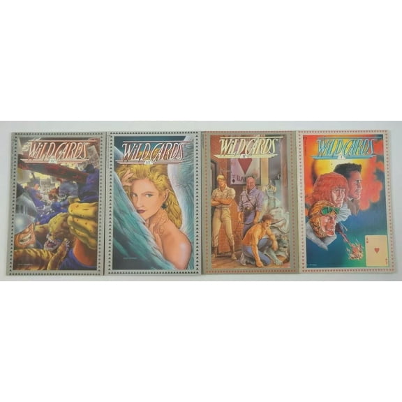 George R.R. Martin's Wild Cards #1-4 VF/NM complete series ; Epic