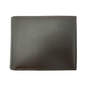 George RFID Blocking Mens Casual Bifold Wallet, Brown