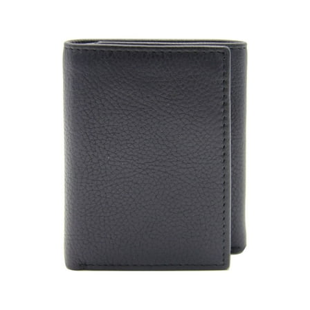 George RFID Protected Men Casual Trifold Wallets, Black