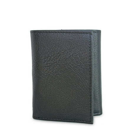 George RFID Protected Men's Trifold Wallet, Black