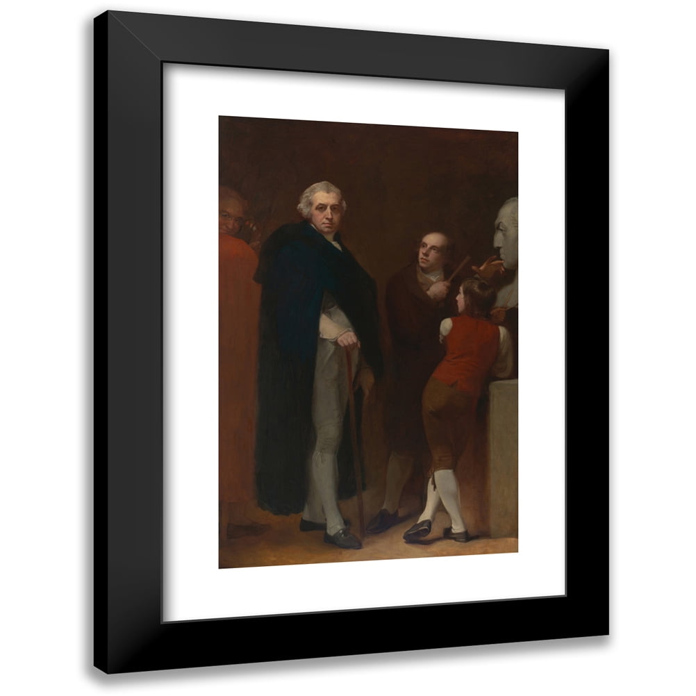 George Romney 11x14 Black Modern Framed Museum Art Print Titled - John ...