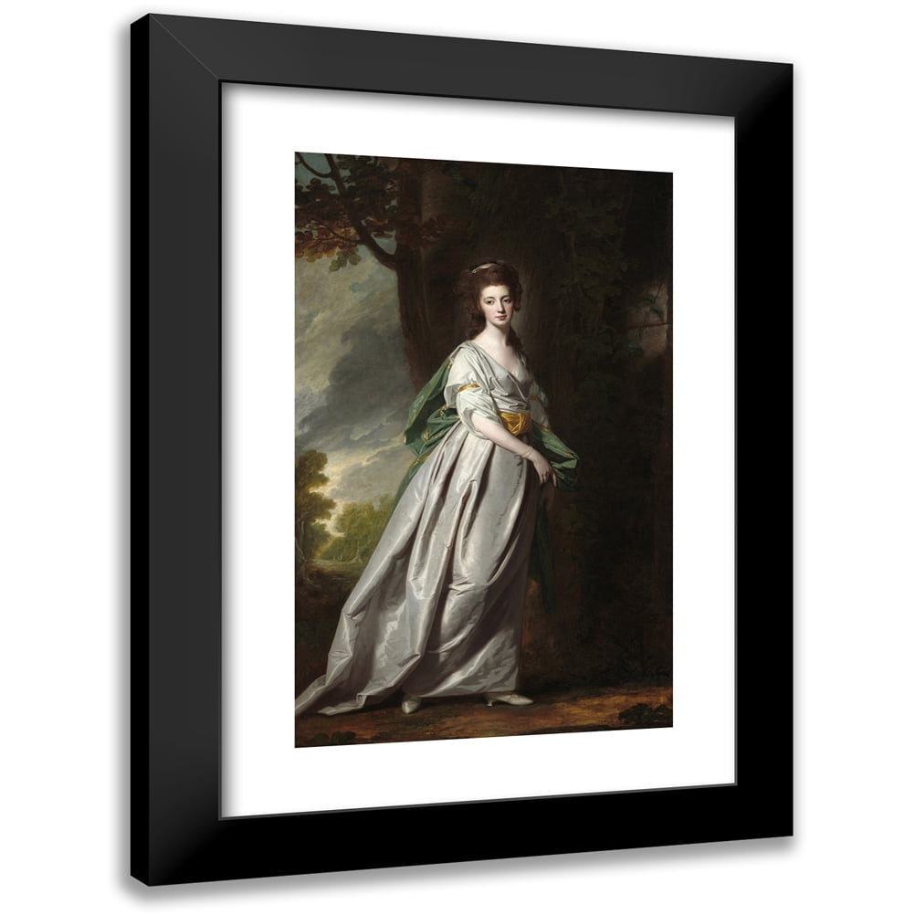 George Romney 11x14 Black Modern Framed Museum Art Print Titled - Mrs ...