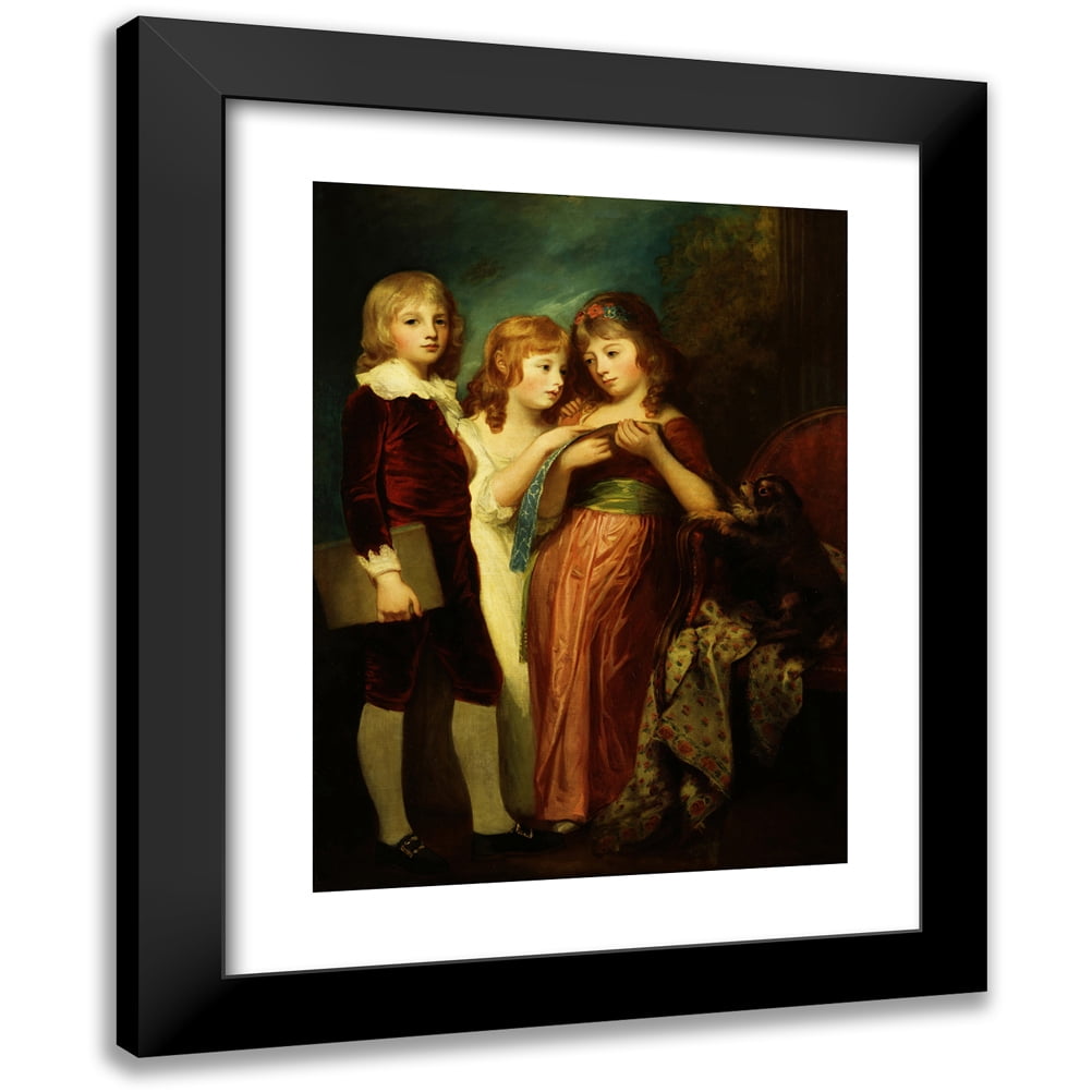 George Romney 11x14 Black Modern Framed Museum Art Print Titled - The ...