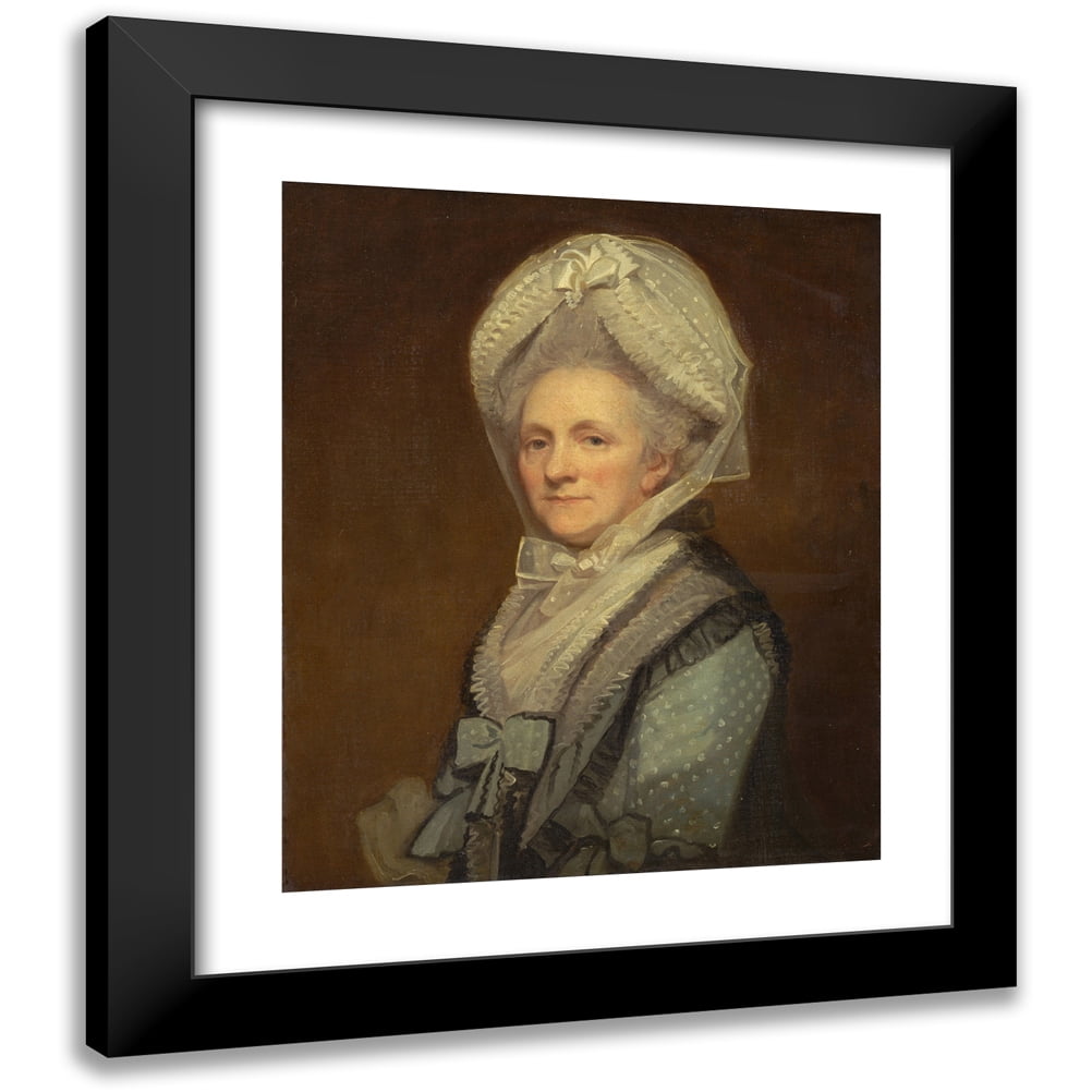 George Romney 12x14 Black Modern Framed Museum Art Print Titled - Mrs ...