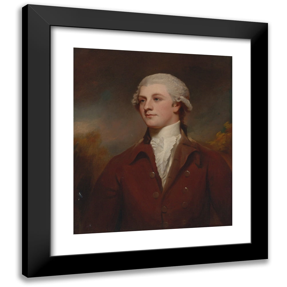 George Romney 12x14 Black Modern Framed Museum Art Print Titled ...
