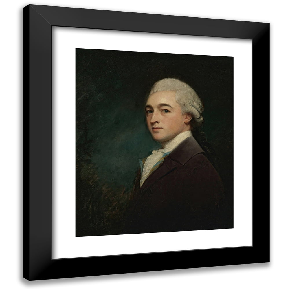George Romney 12x14 Black Modern Framed Museum Art Print Titled ...