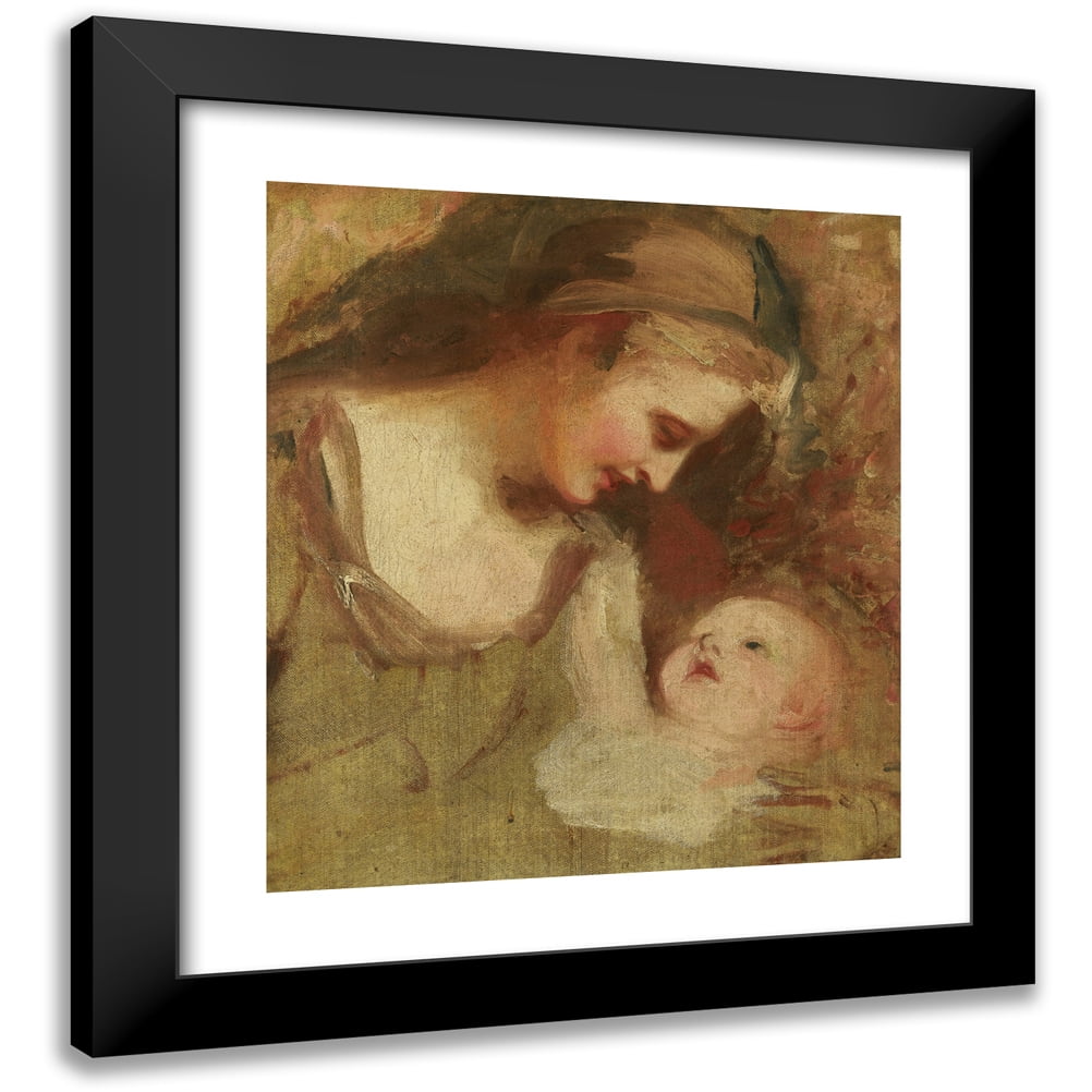 George Romney 15x17 Black Modern Framed Museum Art Print Titled ...