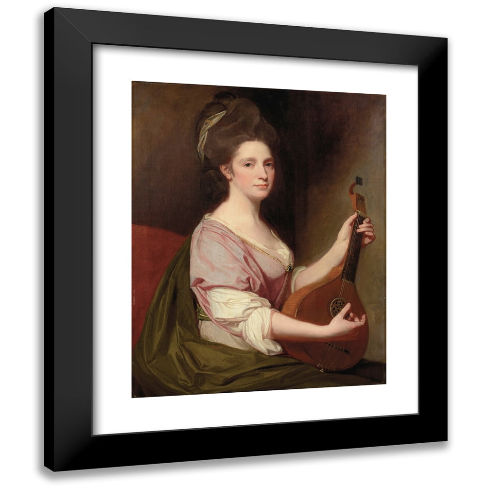 George Romney 15x18 Black Modern Framed Museum Art Print Titled ...