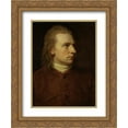 thumbnail image 1 of George Romney 2x Matted 20x24 Gold Ornate Framed Art Print 'Possibly William Thomas Meyer', 1 of 2