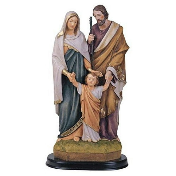 George S. Chen Imports SS-G-212.07 Holy Family Jesus Mary Joseph Religious Figurine Decoration, 12"