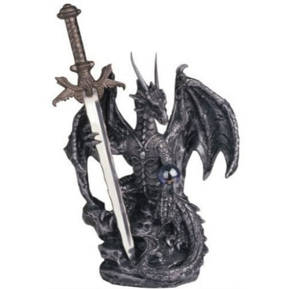 George S. Chen Imports SS-G-71329 Dragon Sword Collectible Fantasy Decoration Figurine