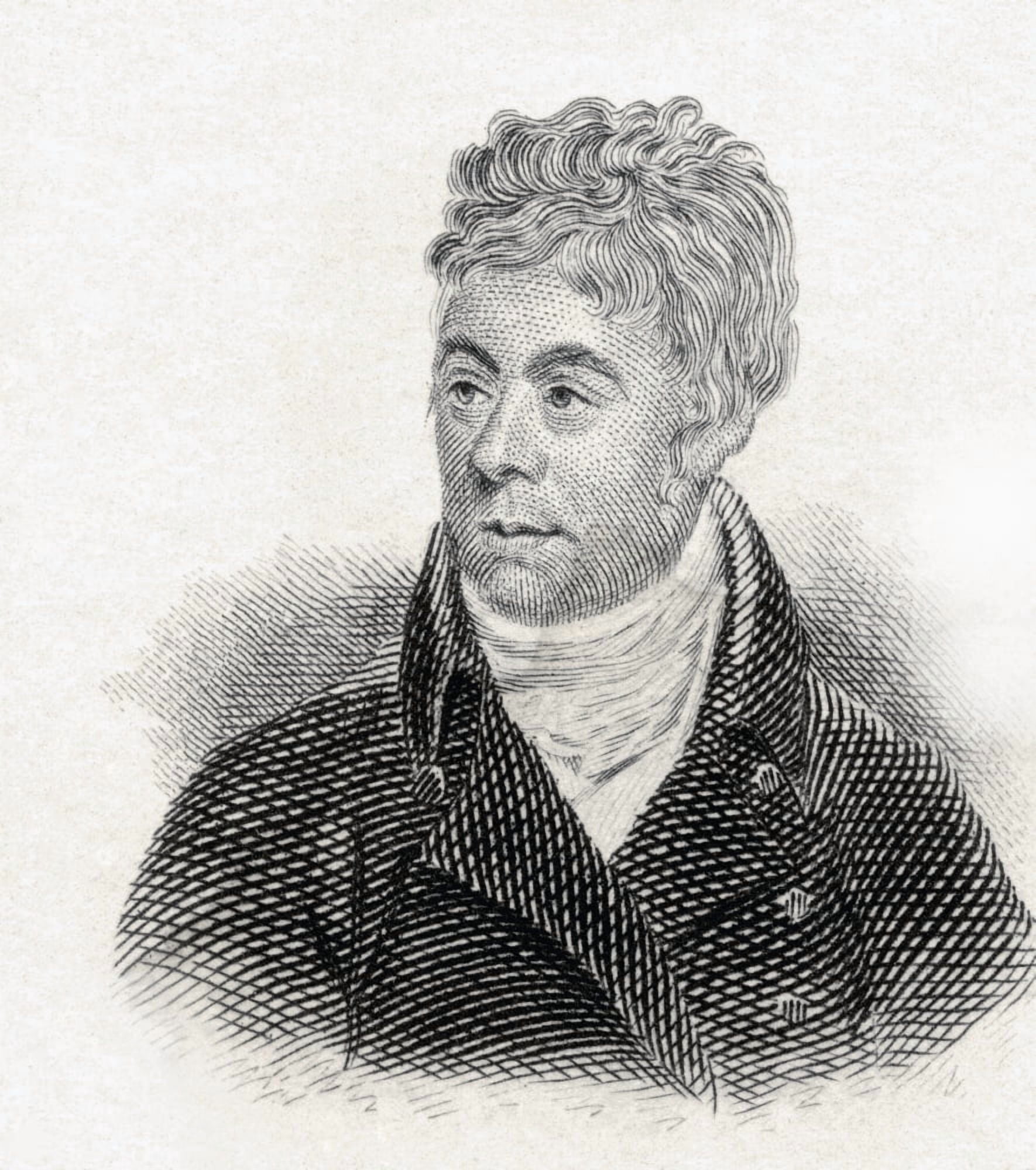 George Shaw 1751 To 1813 English Botanist And Zoologist From Crabbs Historical Dictionary Published 1825 Canvas Art - Ken Welsh Design Pics (13 x 15)