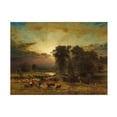 thumbnail image 1 of George Snr. Inness 'Light Triumphant, 1861' Canvas Art - 32 x 24 Inches, 1 of 4