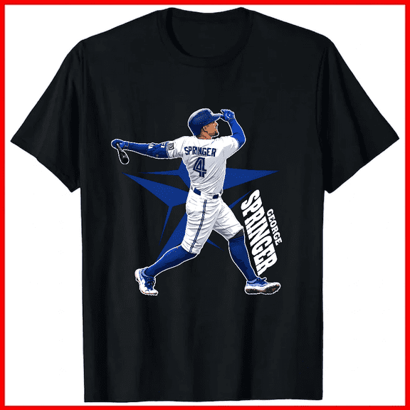 George Springer Baseball Retro Vintage Band Style Graphic Unisex T-shirt V18677, up to size 5XL