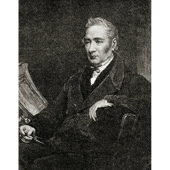 George Stephenson 1781 1848 English Civil Engineer And Mechanical Engineer Builder First Public Inter