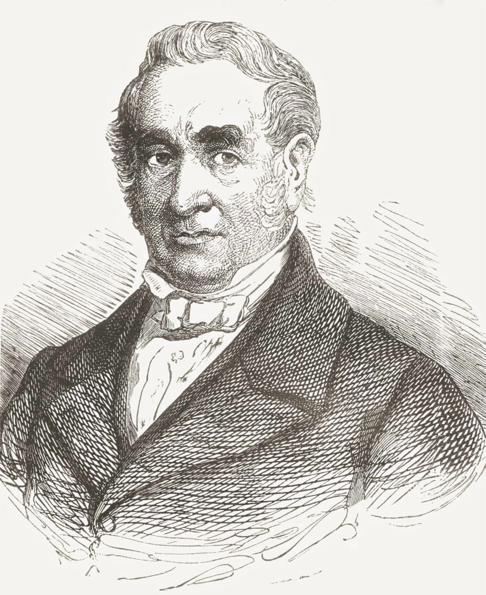 George Stephenson 1781  Canvas Art - Ken Welsh  Design Pics (24 x 30)