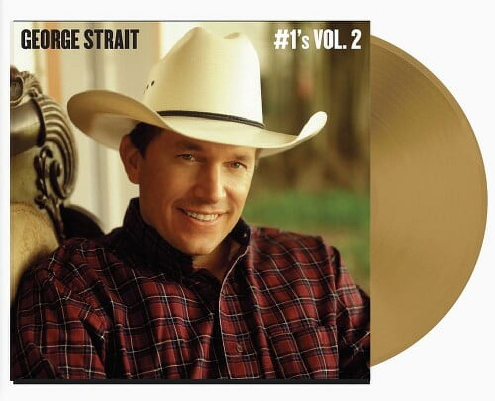 George Strait - Country Music Album '#1's, Vol. 2' with 14 Hits on Tan