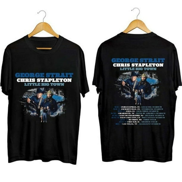 Strait & Chris Stapleton 2024 Stadium Shows Unisex Shirts