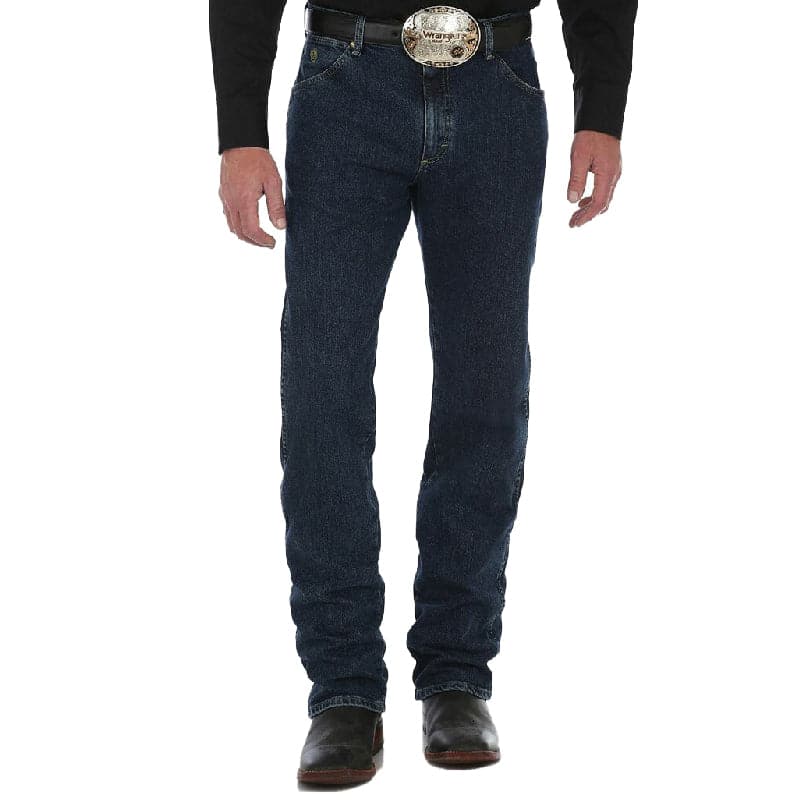 Strait Men's Cowboy Cut Regular Fit In Dark Amarillo Jeans