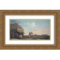 thumbnail image 1 of George Stubbs 2x Matted 24x16 Gold Ornate Framed Art Print 'Gimcrack on Newmarket Heath, with a Trainer, a Stable lad, and a Jockey', 1 of 2