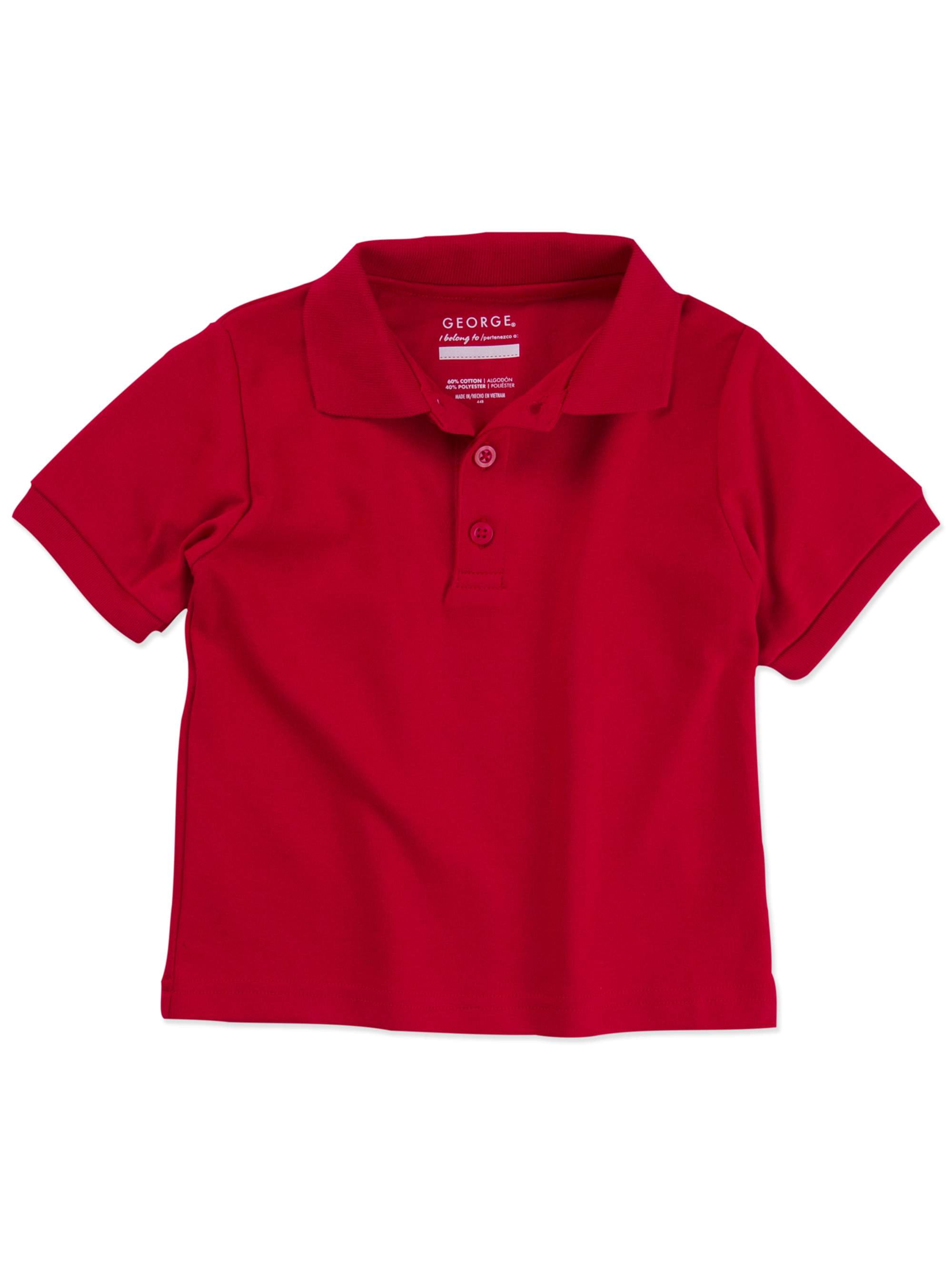 Toddler Boy or Girl Unisex School Uniform Short Sleeve Polo