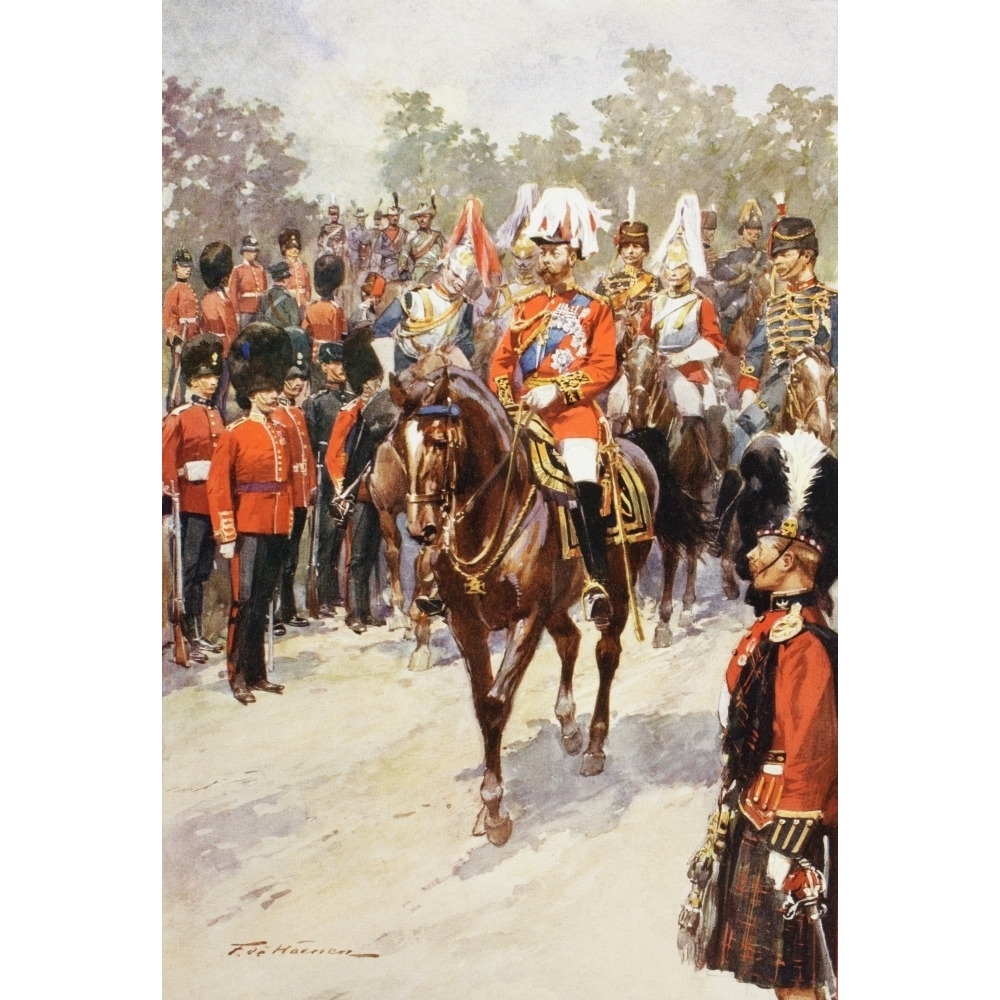 George Colonel George V As Field Marshal And British Regiments Of Which He Was Colonel ...