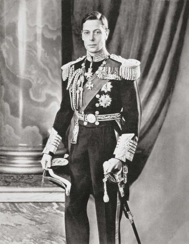 George Vi 1895 Canvas Art - Ken Welsh Design Pics (26 x 34)