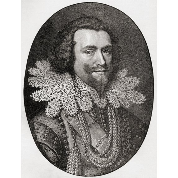 George Villiers 1St Duke Of Buckingham 1592 To 1628. English Courtier