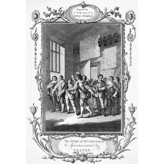George Villiers. N1St Duke Of Buckingham. English Courtier And Politician. The Assassination Of Villiers 23